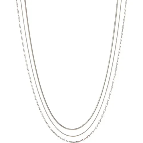 Luv Aj Chandon Multi Chain Charm Necklace