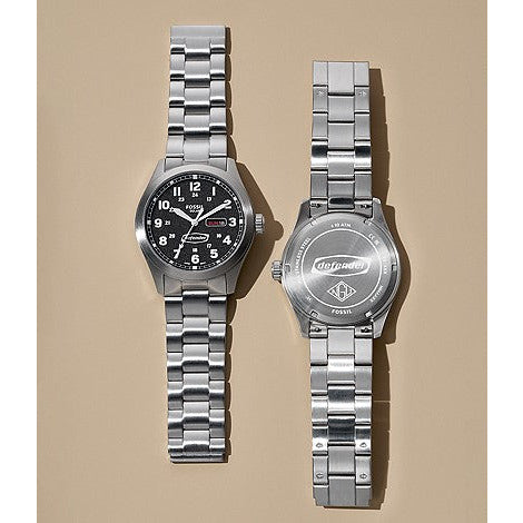 Fossil Defender Solar-Powered Stainless Steel Watch