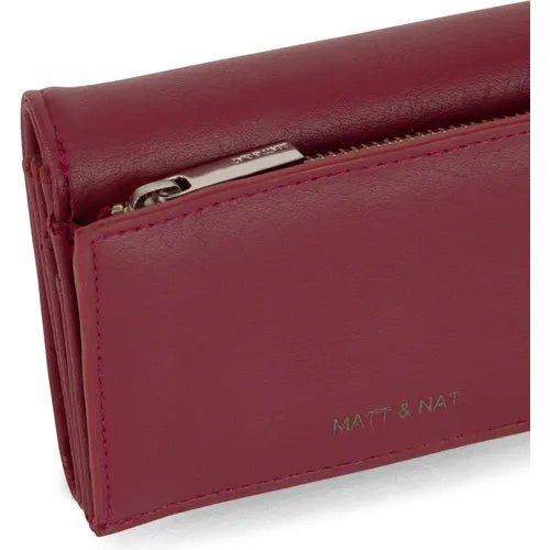 Matt & Nat POEM Vegan Folded Wallet - Arbor