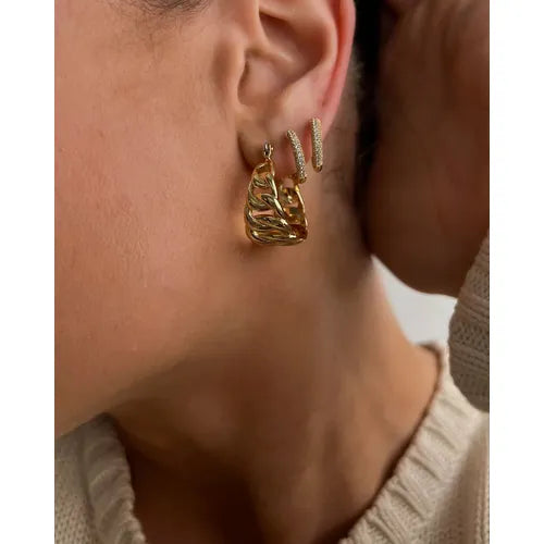 Luv Aj The Reversible Mini Amalfi Hoops