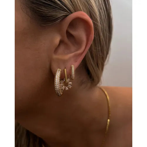 Luv Aj The Reversible Mini Amalfi Hoops