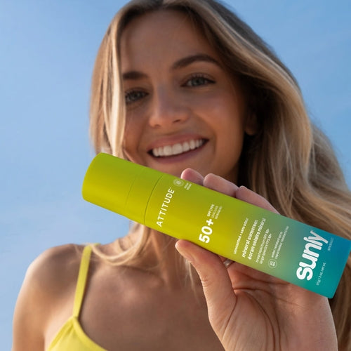 Attitude Sunly Mineral Sunscreen Spray Face & Body SPF 50