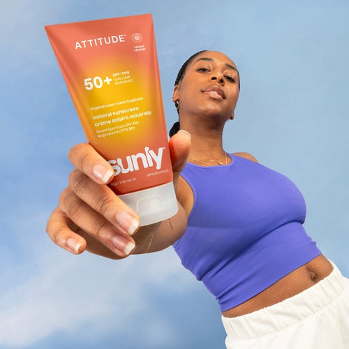 Attitude Sunly Mineral Sunscreen Face & Body Lotion SPF 50
