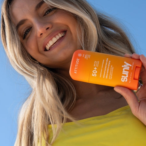 Attitude Sunly Mineral Sunscreen Stick Face & Body SPF 50