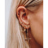 Luv Aj Mini Cross Hoops