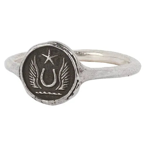 Pyrrha Luck & Protection Mini Talisman Ring