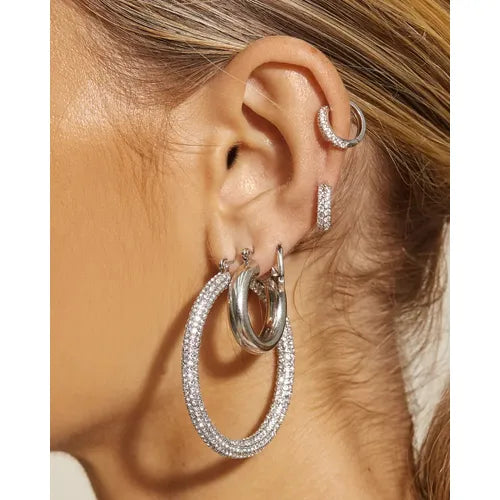 Load image into Gallery viewer, Luv Aj Baby Amalfi Tube Hoops
