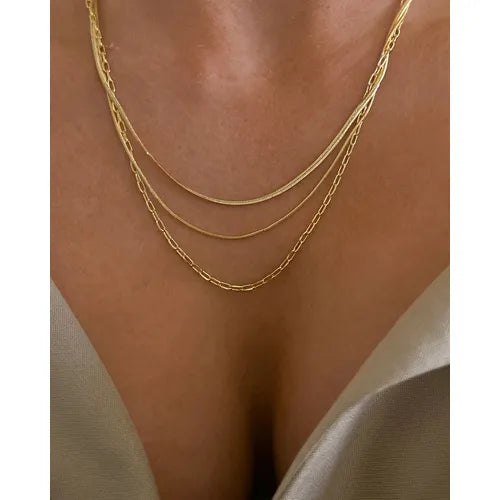 Load image into Gallery viewer, Luv Aj Chandon Multi Chain Charm Necklace
