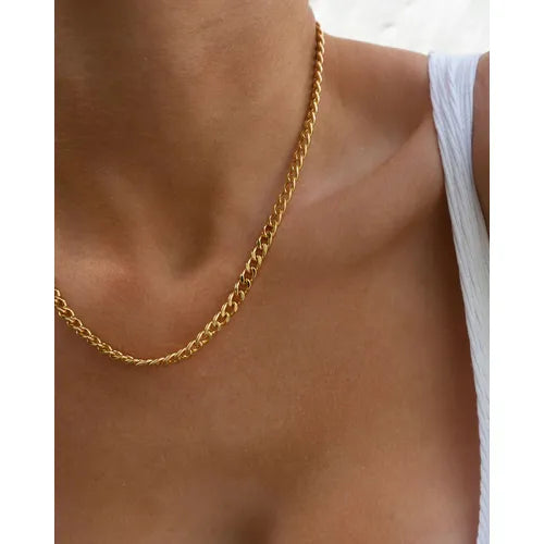 Load image into Gallery viewer, Luv Aj The Classique Skinny Curb Chain (5mm)
