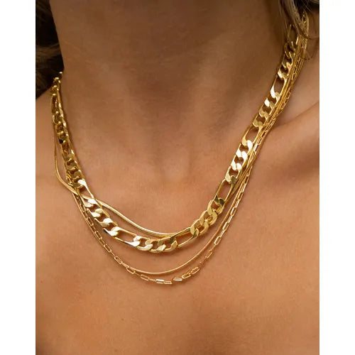 Luv Aj Chandon Multi Chain Charm Necklace