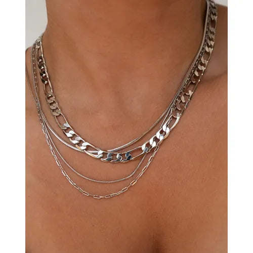 Luv Aj Chandon Multi Chain Charm Necklace