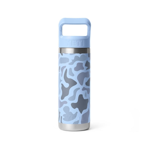 YETI Rambler Water Bottle with Color-matched Straw Cap