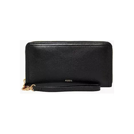 Fossil Logan RFID Zip Around Clutch