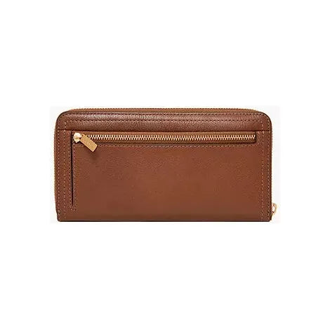 Fossil Logan RFID Zip Around Clutch