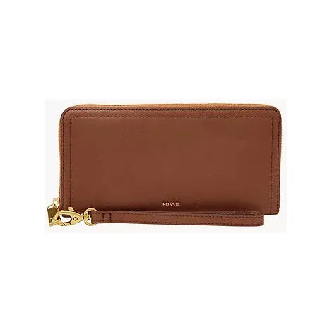 Fossil Logan RFID Zip Around Clutch