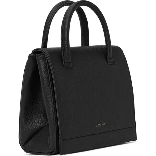 Load image into Gallery viewer, Matt &amp; Nat ADELSM Small Vegan Satchel - Purity
