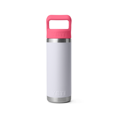 YETI Rambler Water Bottle with Color-matched Straw Cap