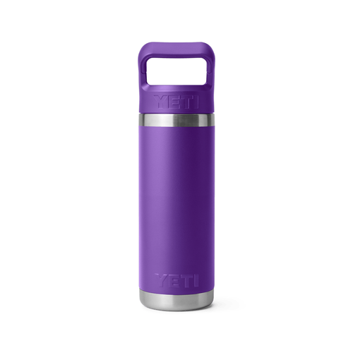 YETI Rambler Water Bottle with Color-matched Straw Cap