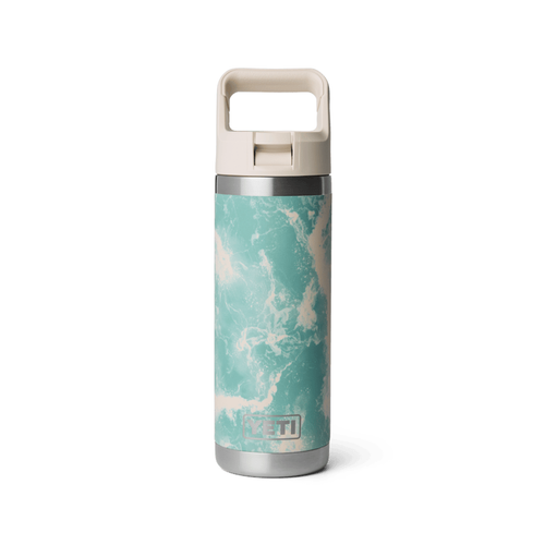 YETI Rambler Water Bottle with Color-matched Straw Cap