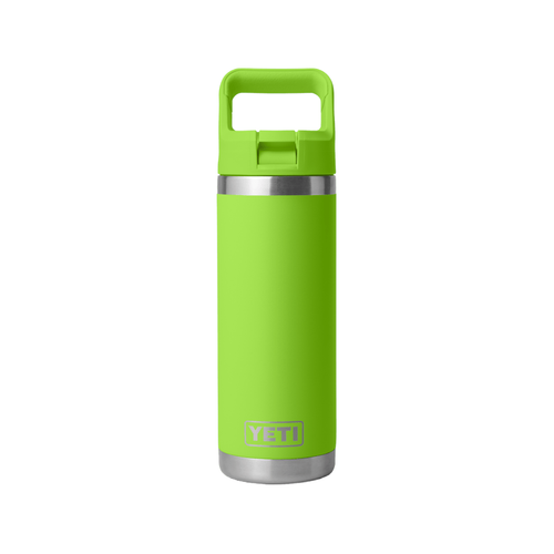 YETI Rambler Water Bottle with Color-matched Straw Cap