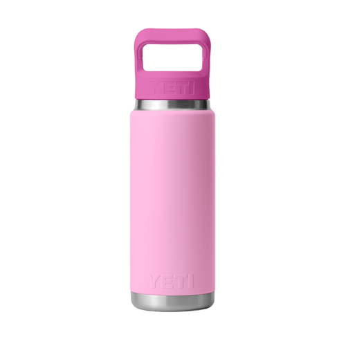 YETI Rambler Water Bottle with Color-matched Straw Cap