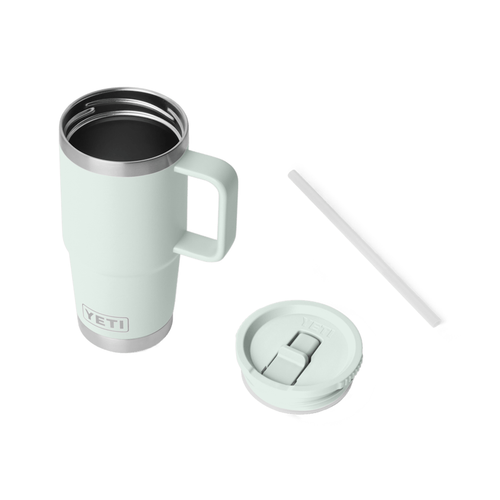 YETI Rambler Travel Straw Mug with Colour-Matched Straw Lid
