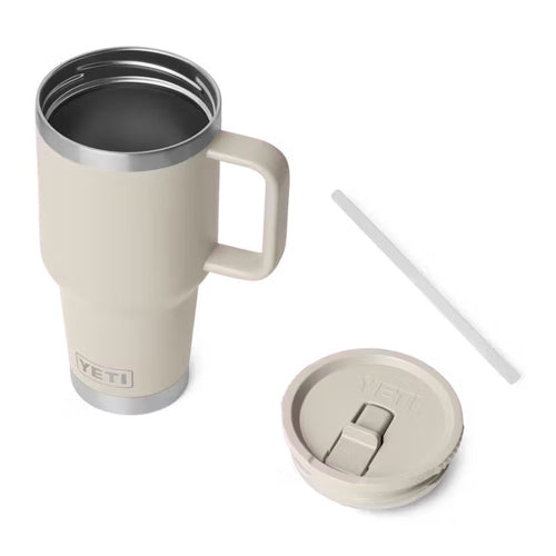 YETI Rambler Travel Straw Mug with Colour-Matched Straw Lid