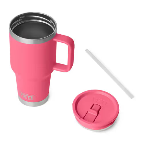 YETI Rambler Travel Straw Mug with Colour-Matched Straw Lid