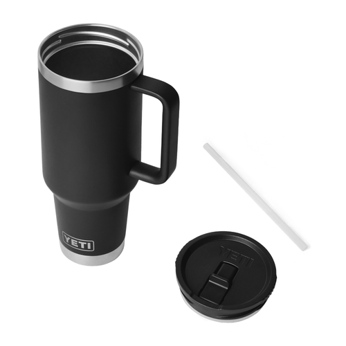 YETI Rambler Travel Straw Mug with Colour-Matched Straw Lid