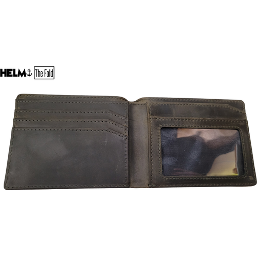 Load image into Gallery viewer, HELM &quot;THE FOLD&quot; WALLET - OLIVE
