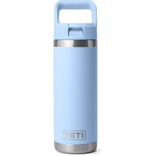 YETI Rambler Water Bottle with Colour-Matched Straw Cap