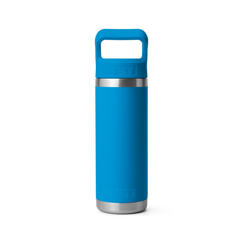 YETI Rambler Water Bottle with Color-matched Straw Cap