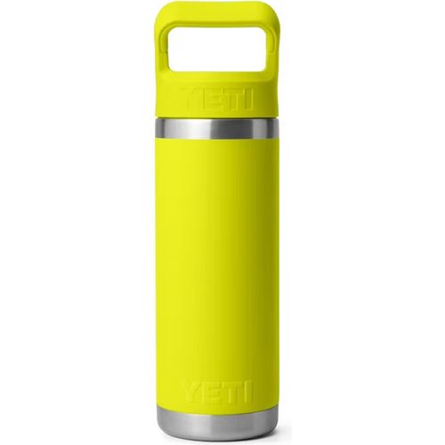 YETI Rambler Water Bottle with Colour-Matched Straw Cap