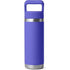 YETI Rambler Water Bottle with Colour-Matched Straw Cap
