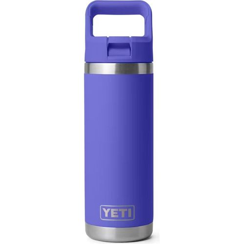 YETI Rambler Water Bottle with Colour-Matched Straw Cap