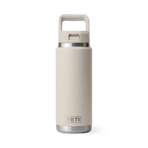 YETI Rambler Water Bottle with Color-matched Straw Cap