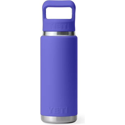 YETI Rambler Water Bottle with Colour-Matched Straw Cap