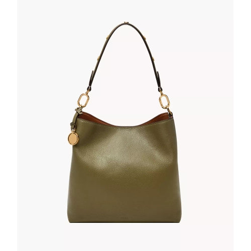 Fossil Jessie Leather Bucket Shoulder Bag