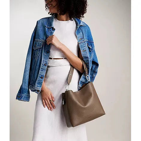 Fossil Jessie Leather Bucket Shoulder Bag