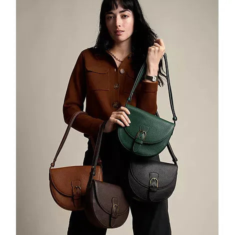 Fossil Everleigh Leather Large Flap Crossbody Bag