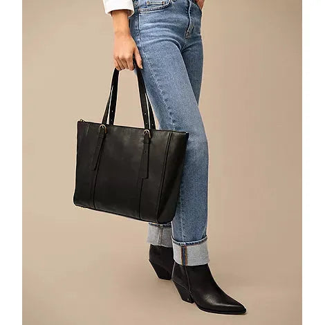 Fossil Carlie Leather Tote