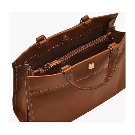 Fossil Gemma Leather Small Tote