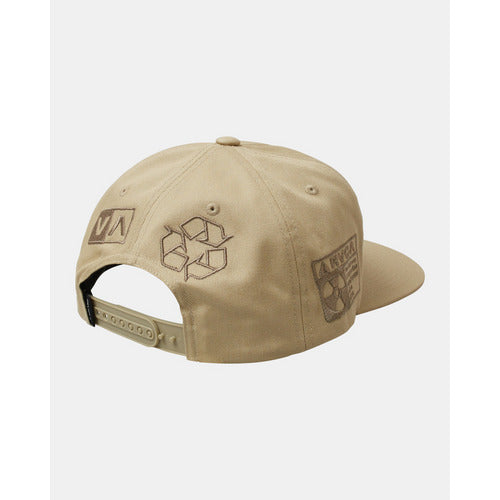 Load image into Gallery viewer, RVCA Infografik Snapback Hat
