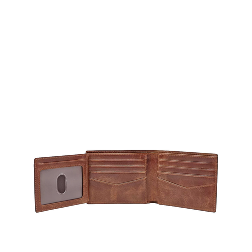 Fossil Derrick RFID Bifold with Flip ID