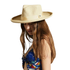 Brixton Victoria Straw Fedora