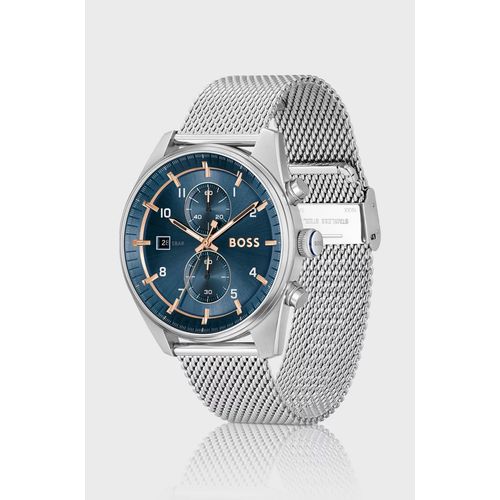HUGO BOSS Sky Traveller Chrono 5 Bar Mesh