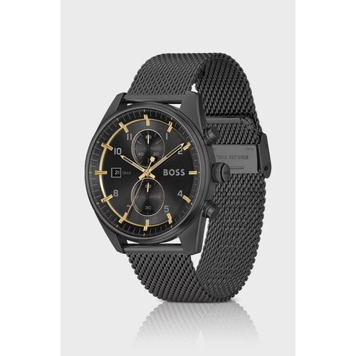 HUGO BOSS Sky Traveller Chrono 5 Bar Mesh