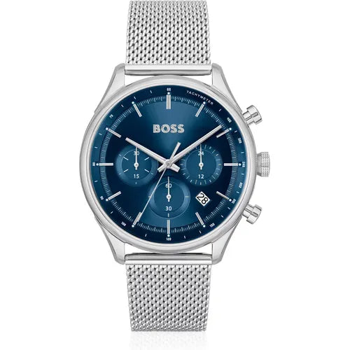 HUGO BOSS Gregor Chrono with Mesh Bracelet