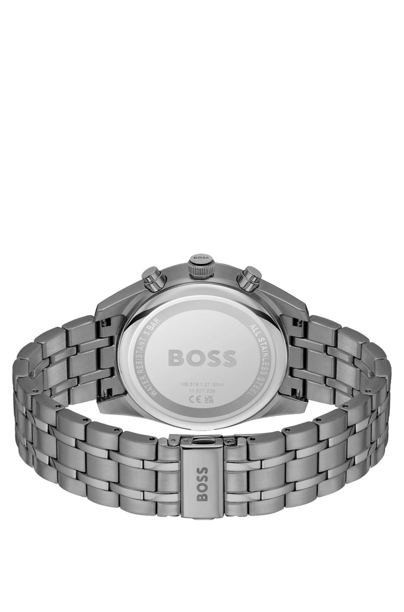 Load image into Gallery viewer, HUGO BOSS Sky Traveller Chrono 5 Bar Metal
