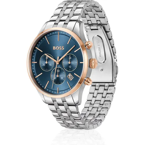 HUGO BOSS Avery Chrono 5 Bar Metal